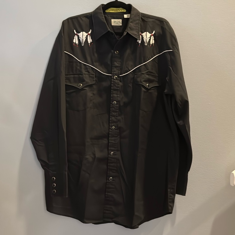 Ash Creek embroidered men’s dress/work shirt
